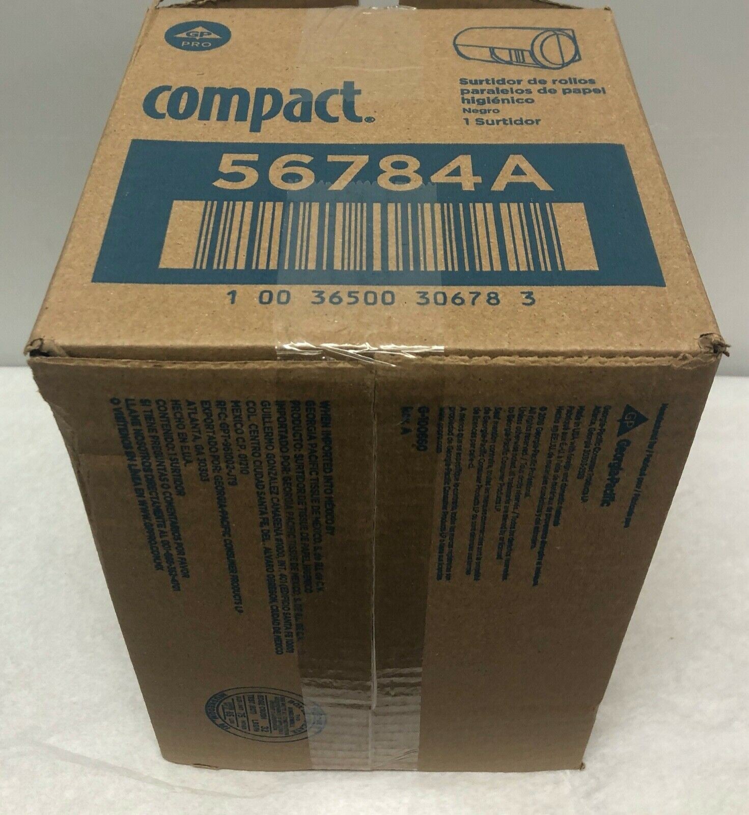 Georgia-Pacific Black Compact Side by Side Tissue Dispenser 56784A | CEDESP-172 DIAGNOSTIC ULTRASOUND MACHINES FOR SALE