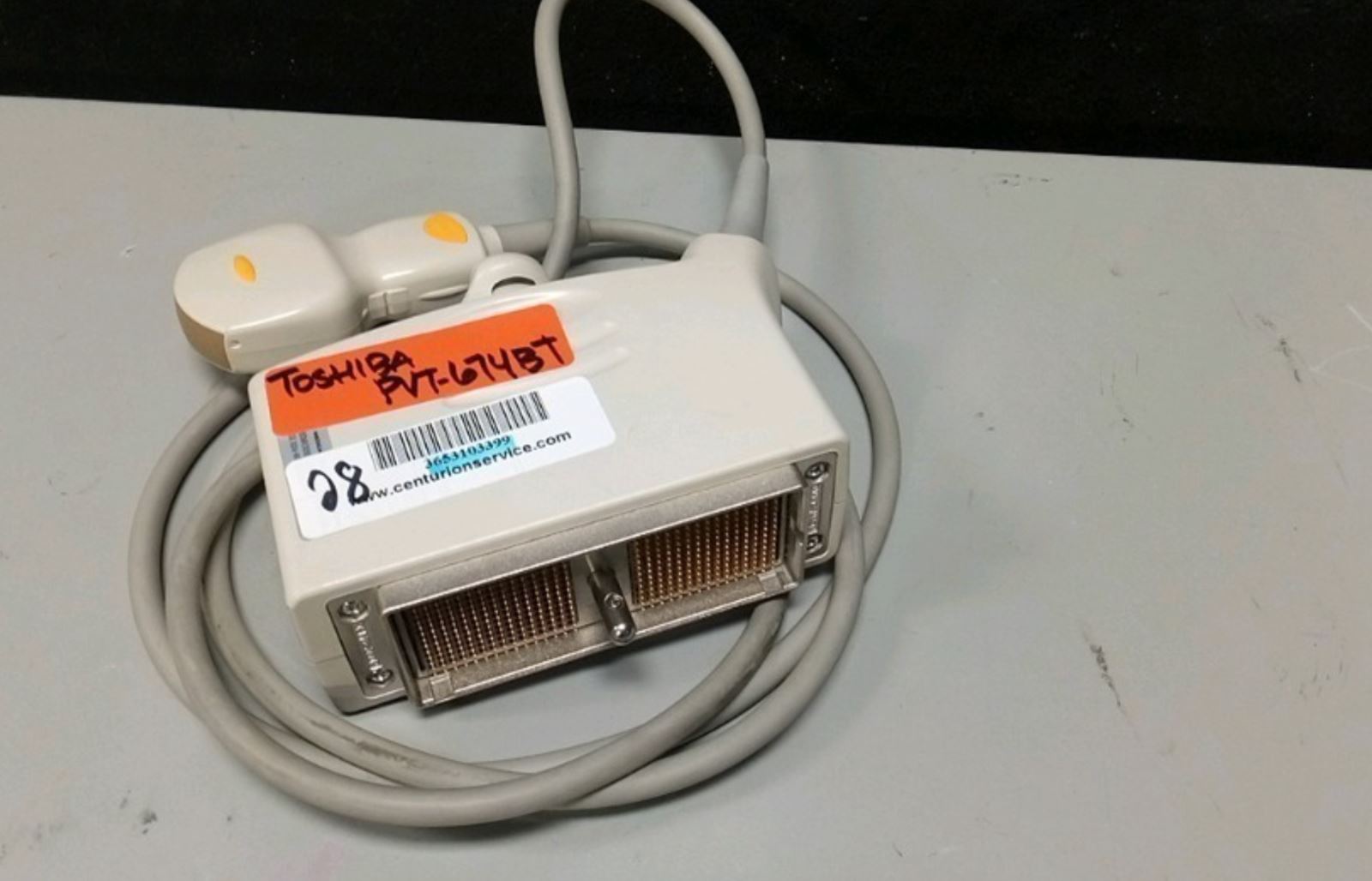 Genuine TOSHIBA PVT-674BT Ultrasound probe transducer warranty 6 months-2007 DIAGNOSTIC ULTRASOUND MACHINES FOR SALE