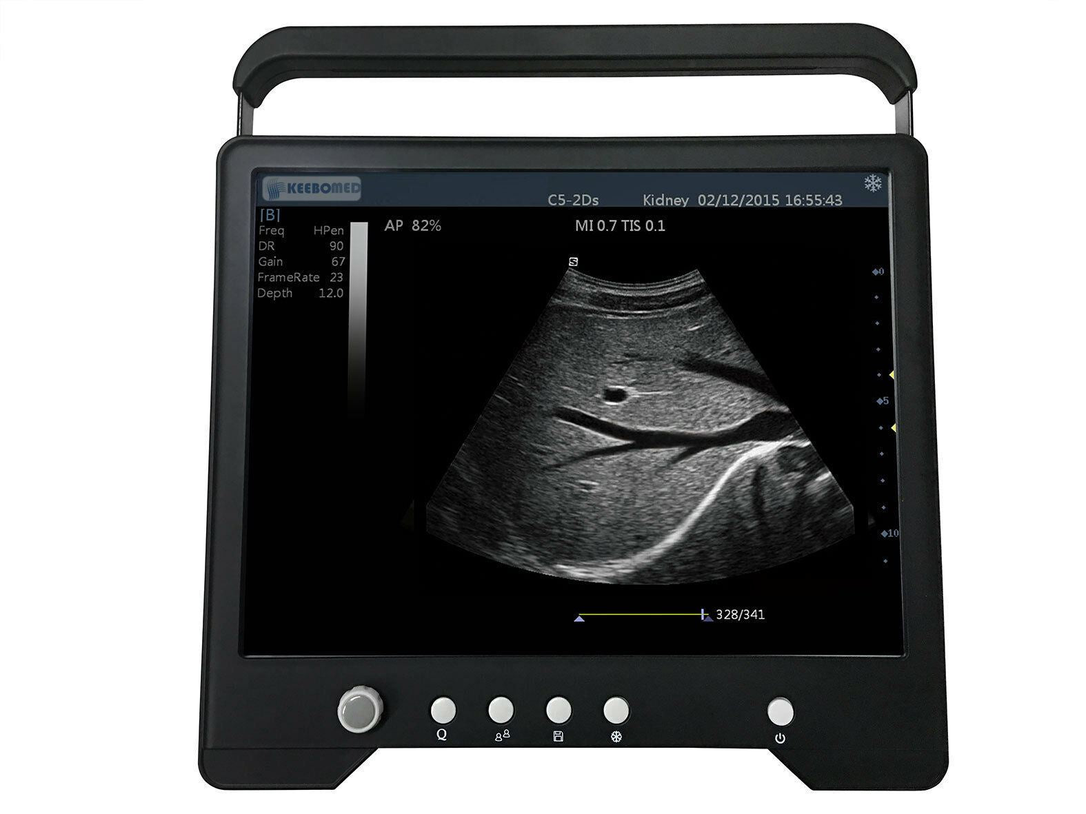 Veterinario Touchscreen Ultrasoundµ-convex Sonda per S Animali, Keebomed DIAGNOSTIC ULTRASOUND MACHINES FOR SALE