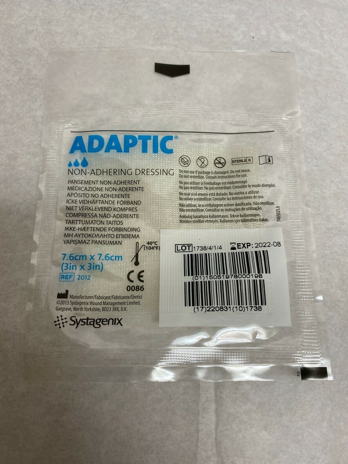 Adaptic Non-Adhering Dressing 7.6CM X 7.6CM | CEDESP-182 DIAGNOSTIC ULTRASOUND MACHINES FOR SALE
