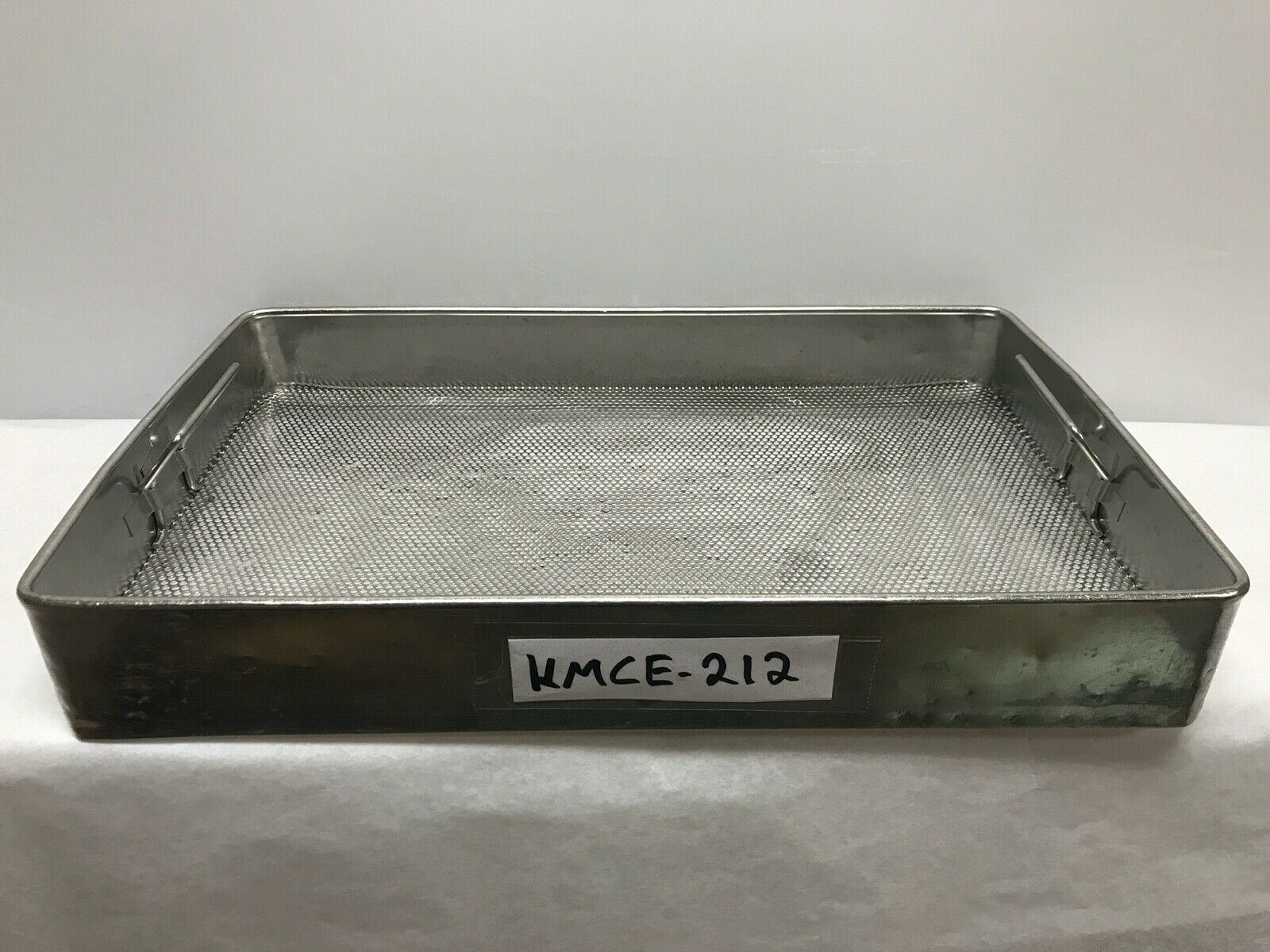 Stainless Steel Sterilization Tray (L: 20 3/4"; H: 3"; W: 13.25") | KMCE-212 DIAGNOSTIC ULTRASOUND MACHINES FOR SALE