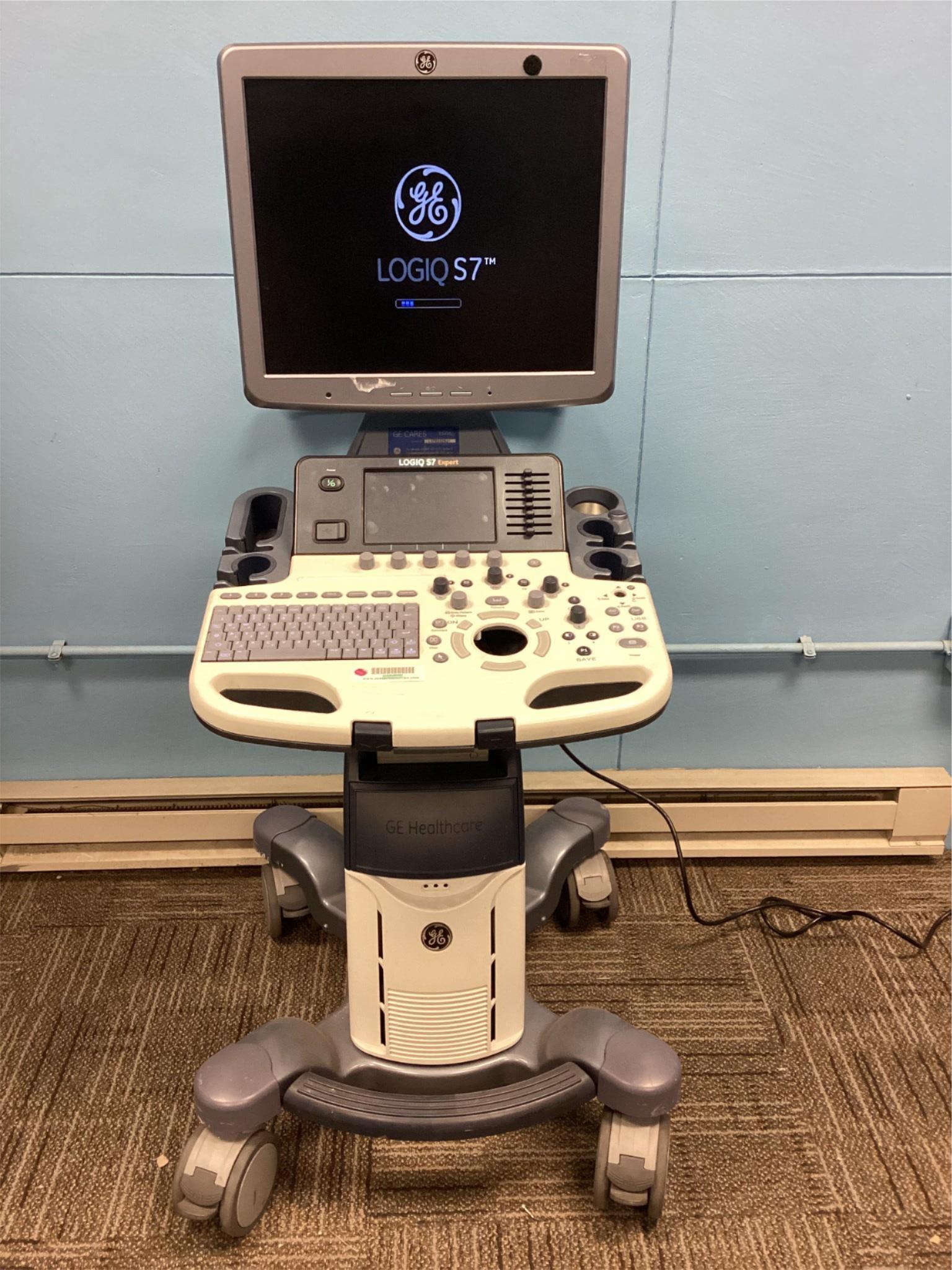 GE Logiq S7 Expert Diagnostic Ultrasound System - 2014 DIAGNOSTIC ULTRASOUND MACHINES FOR SALE