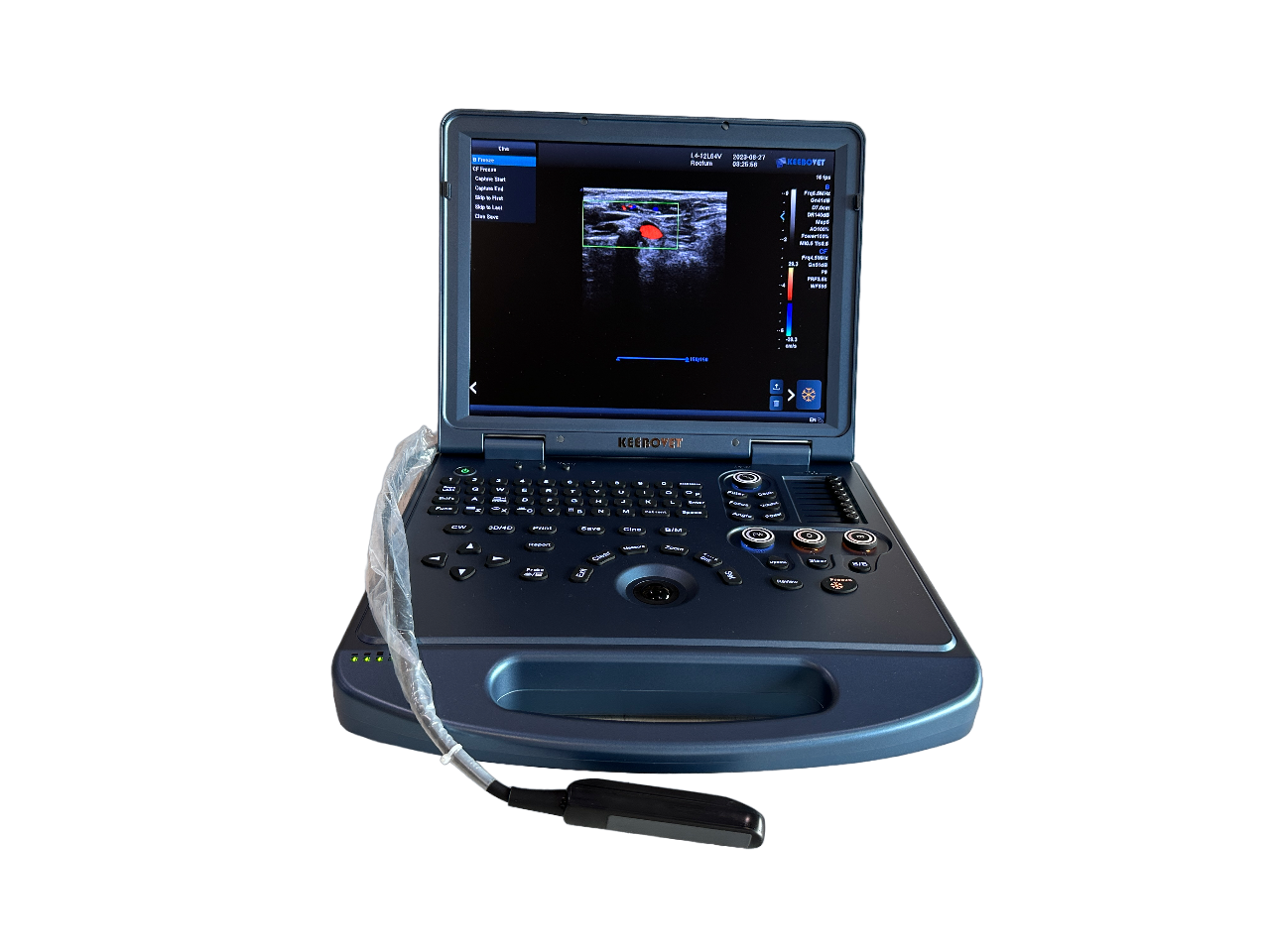 ECO-17Vet High end Equine Ultrasound with Rectal Probe 4-12 MHz Color Doppler DIAGNOSTIC ULTRASOUND MACHINES FOR SALE