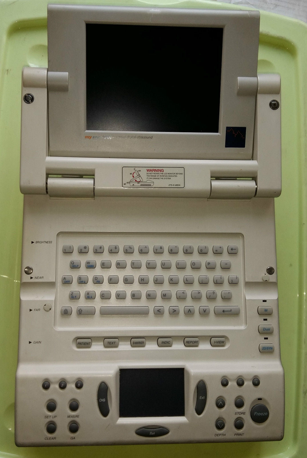 Samsung / Medison mysono 20 Personal digital ultrasound / Parts DIAGNOSTIC ULTRASOUND MACHINES FOR SALE