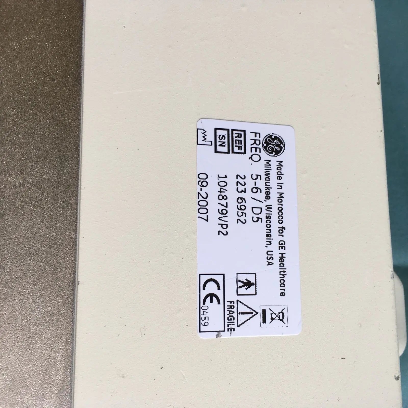 GE 618E Ultrasound Transducer Probe For Logiq 700 DIAGNOSTIC ULTRASOUND MACHINES FOR SALE