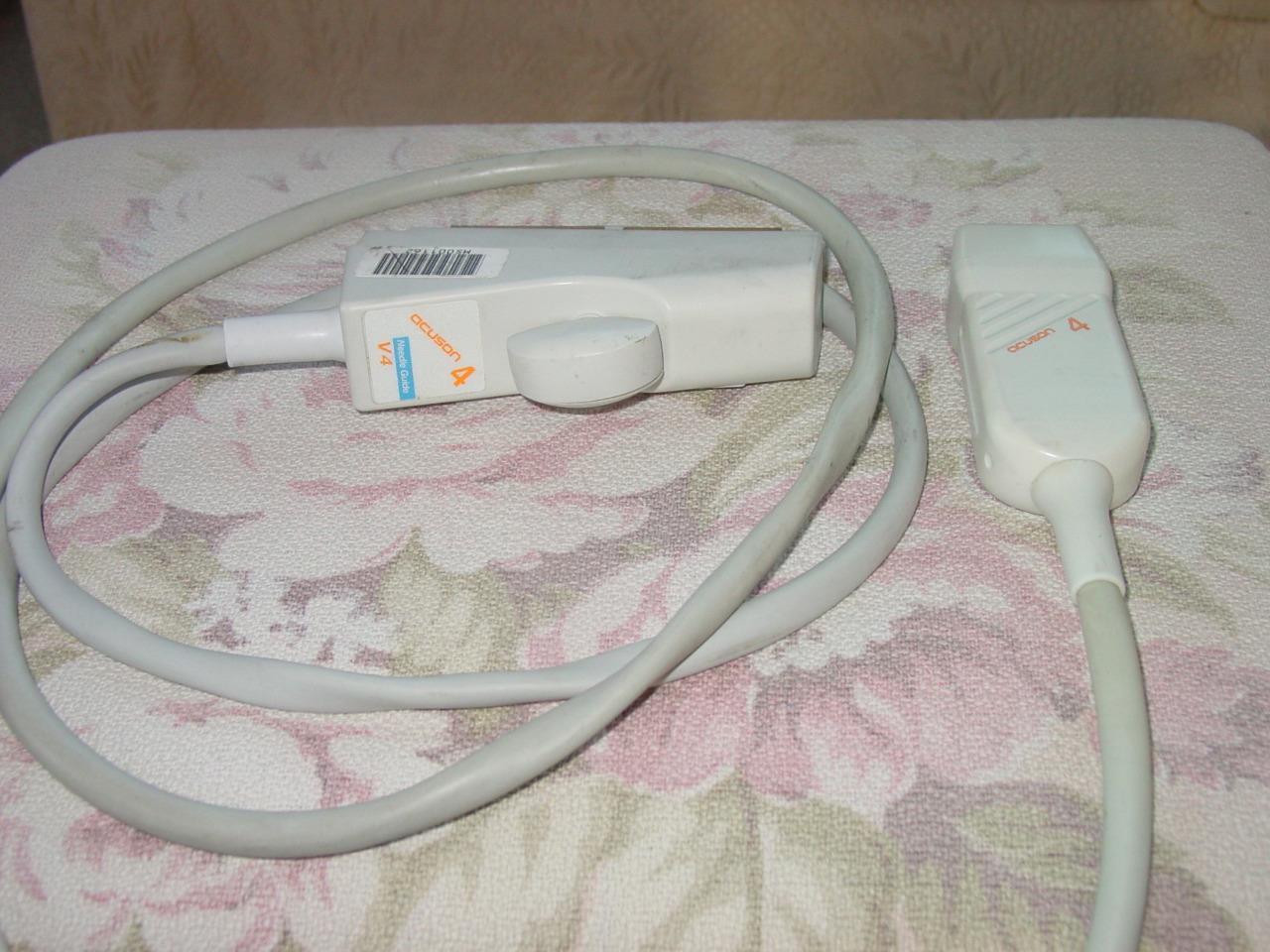 Acuson V4 Ultrasound Transducer Probe DIAGNOSTIC ULTRASOUND MACHINES FOR SALE