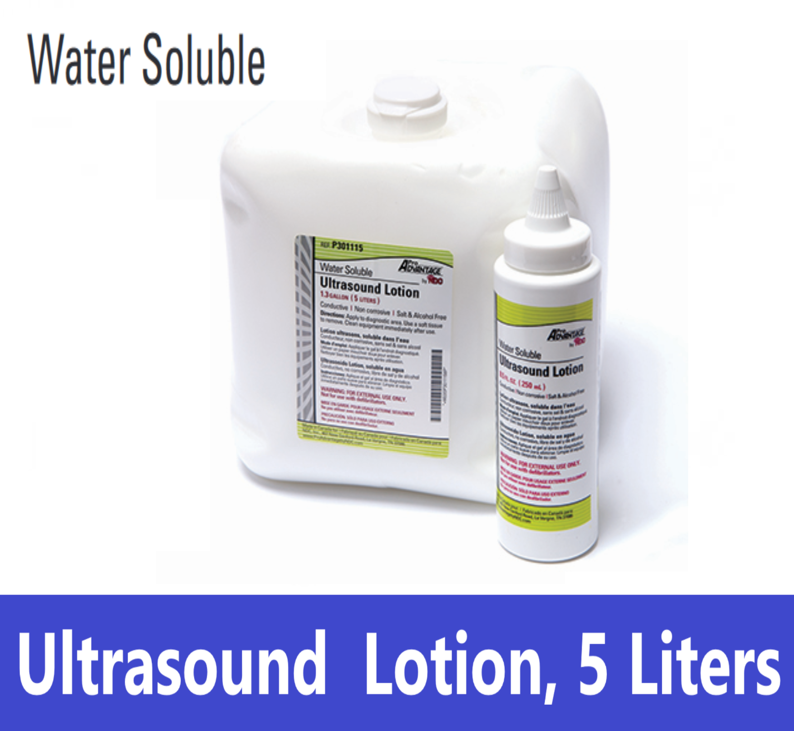 Ultrasound Lotion - 5 Liter Collapsible Container Ultrasound Therapy Treatment DIAGNOSTIC ULTRASOUND MACHINES FOR SALE