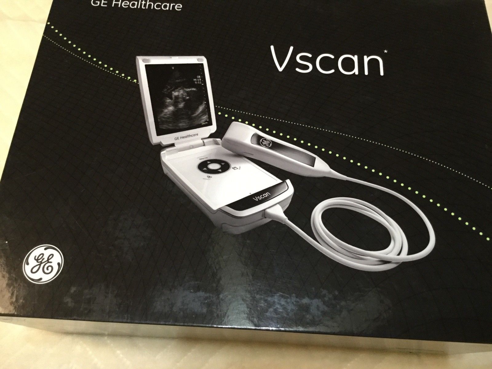 GE Vscan Ultrasound System Vscan Version 1.2 (1 EA) (GE Healthcare H45571CC) DIAGNOSTIC ULTRASOUND MACHINES FOR SALE