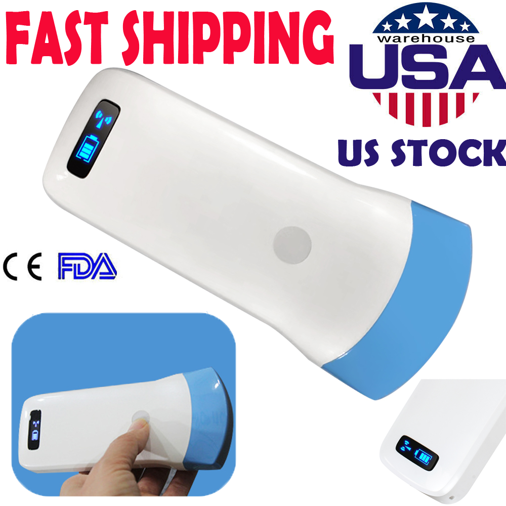 Portable WIFI Wireless Ultrasound Scanner Convex Probe 3.5Mhz 128E 32Channel USA DIAGNOSTIC ULTRASOUND MACHINES FOR SALE
