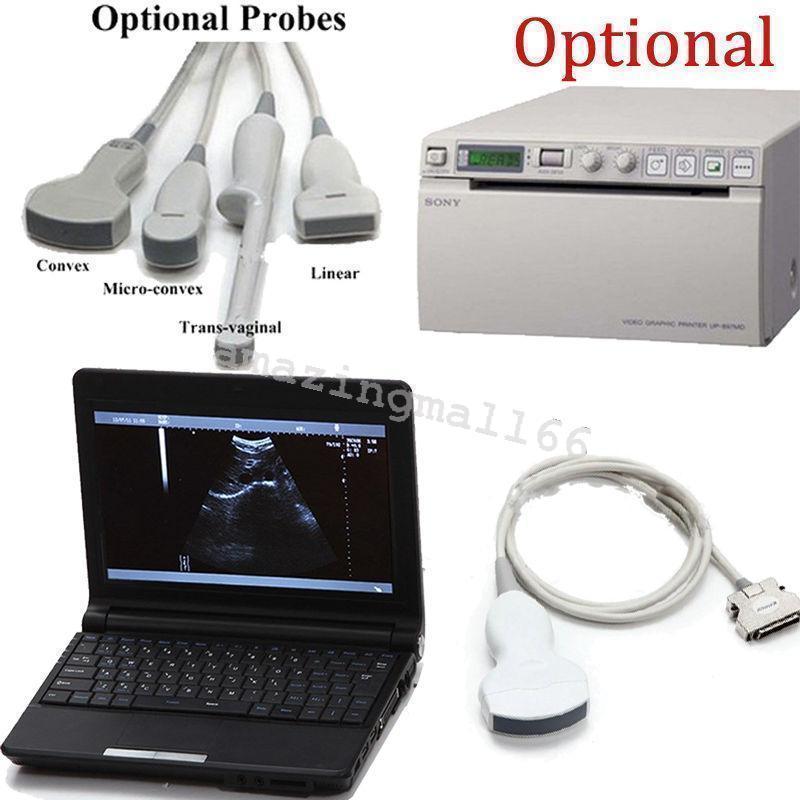 Veterianry Full Digital Laptop Ultrasound Scanner Micro-Convex Probe Battery AA DIAGNOSTIC ULTRASOUND MACHINES FOR SALE