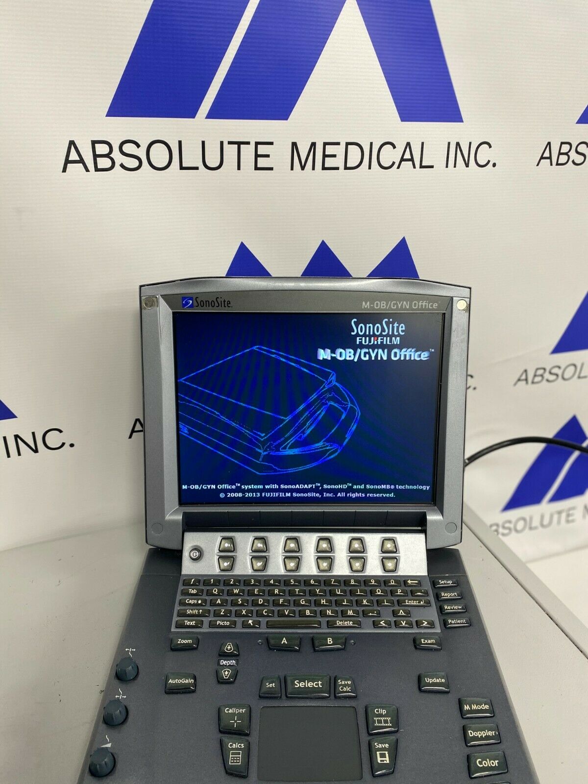 Portable Sonosite M-Turbo Ultrasound M-OB/GYN C60x/5-2 and ICT MHz Transducer DIAGNOSTIC ULTRASOUND MACHINES FOR SALE