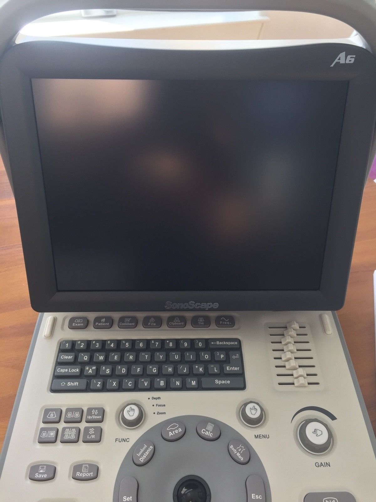 New Ultrasound Machine Sonoscape A6 with linear transducer; includes carry on DIAGNOSTIC ULTRASOUND MACHINES FOR SALE