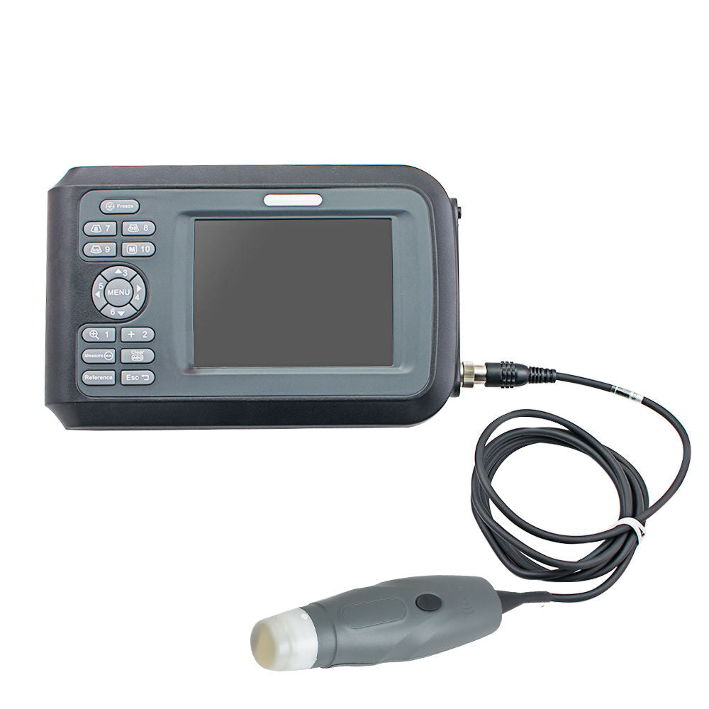 Handheld Veterinary Ultrasound Scanner System Machine Animals Convex Probe +CASE DIAGNOSTIC ULTRASOUND MACHINES FOR SALE