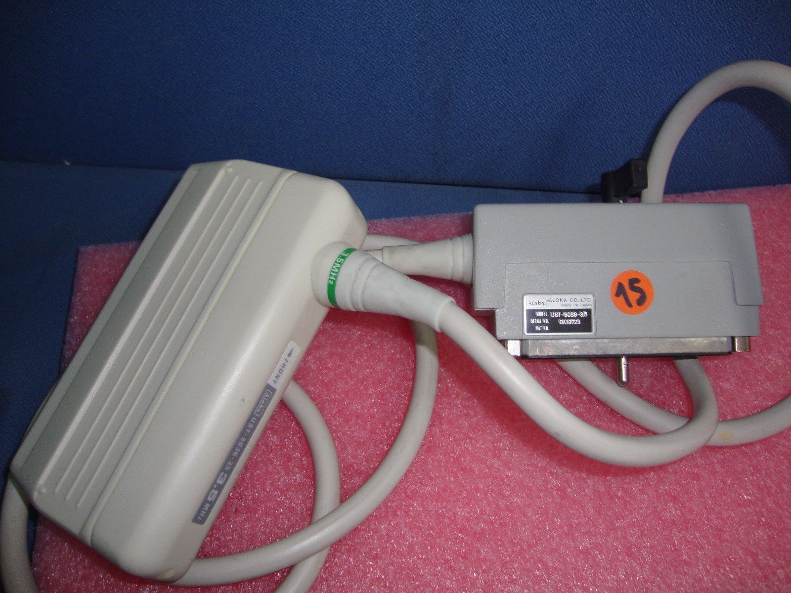 ALOKA UST-5036-3.5 Ultrasound Probe 3.5 MHz DIAGNOSTIC ULTRASOUND MACHINES FOR SALE