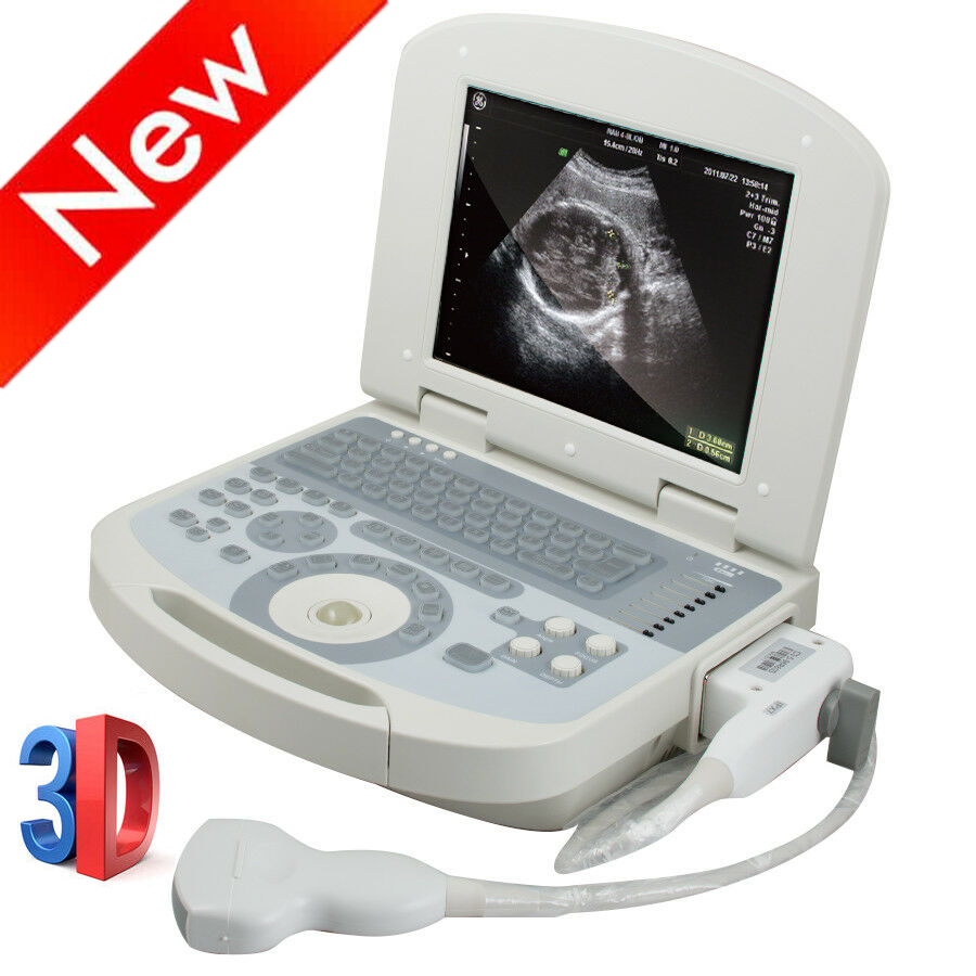 New Portable Notebook Digital Laptop Machine Ultrasound Scanner Convex Probe+3D DIAGNOSTIC ULTRASOUND MACHINES FOR SALE