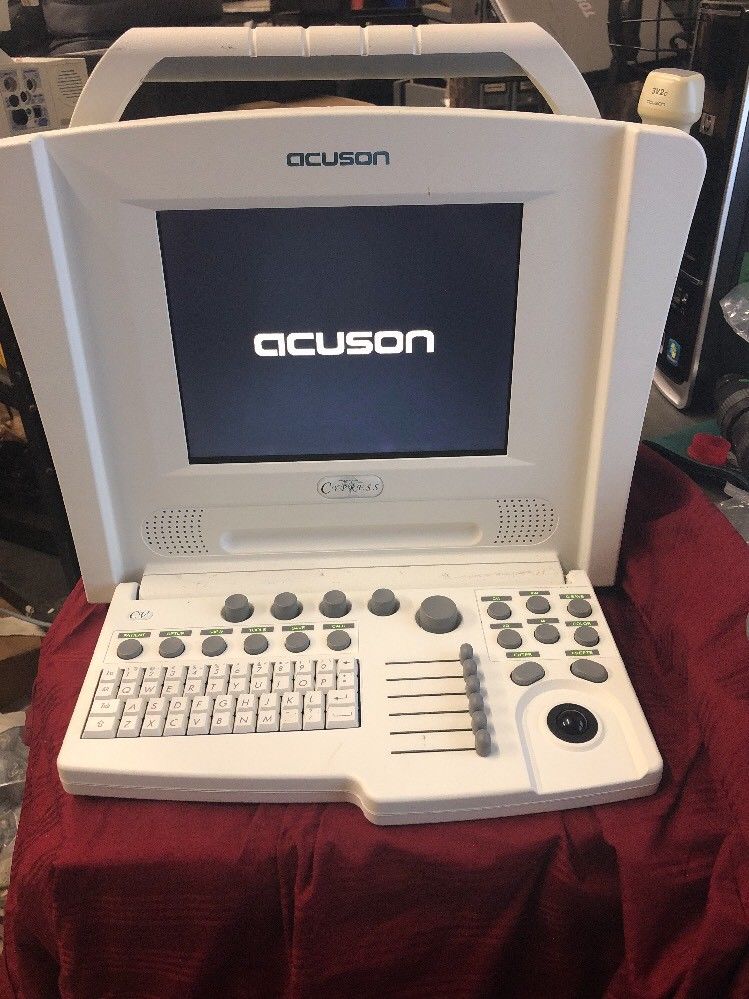SIEMENS Acuson Cypress Ultrasound Machine with 3V2c probe DIAGNOSTIC ULTRASOUND MACHINES FOR SALE