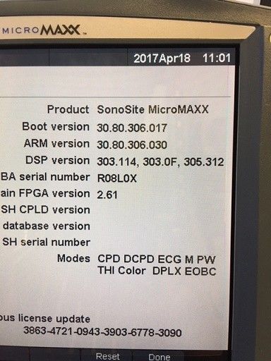 Sonosite Micromaxx portable ultrasound with SonoSite ICT/8-5 MHz (Refurbished ) DIAGNOSTIC ULTRASOUND MACHINES FOR SALE
