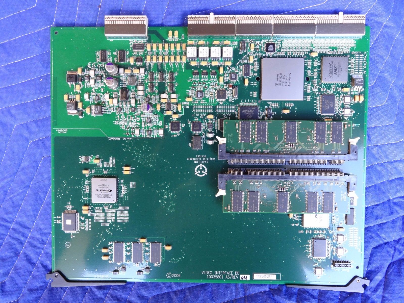 Siemens Sonoline Antares Ultrasound 10035801 VIDEO INTERFACE Board DIAGNOSTIC ULTRASOUND MACHINES FOR SALE