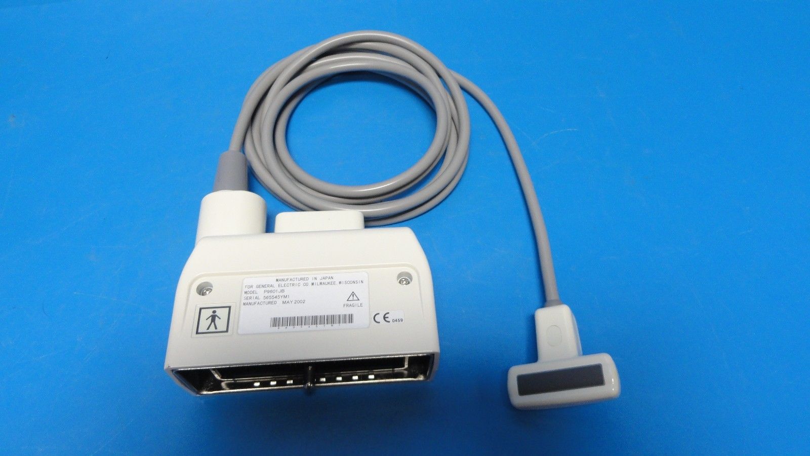 2002 GE LT Linear Array 7.5 MHz Intraoperative / Vascular Probe P9601JB (7137) DIAGNOSTIC ULTRASOUND MACHINES FOR SALE