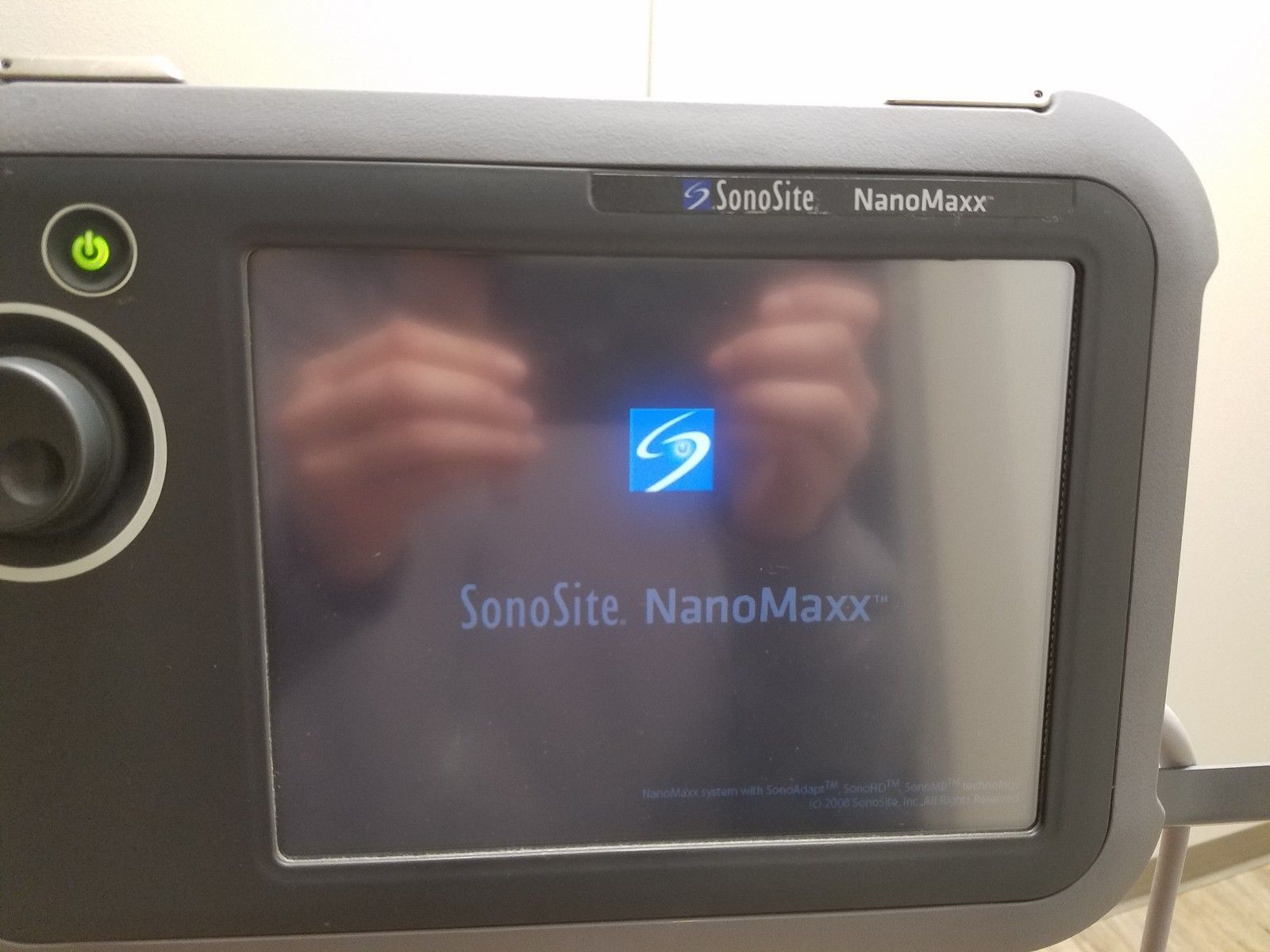 Sonosite Nanomaxx Portable Ultrasound with 2 Transducers and V-Universal stand DIAGNOSTIC ULTRASOUND MACHINES FOR SALE