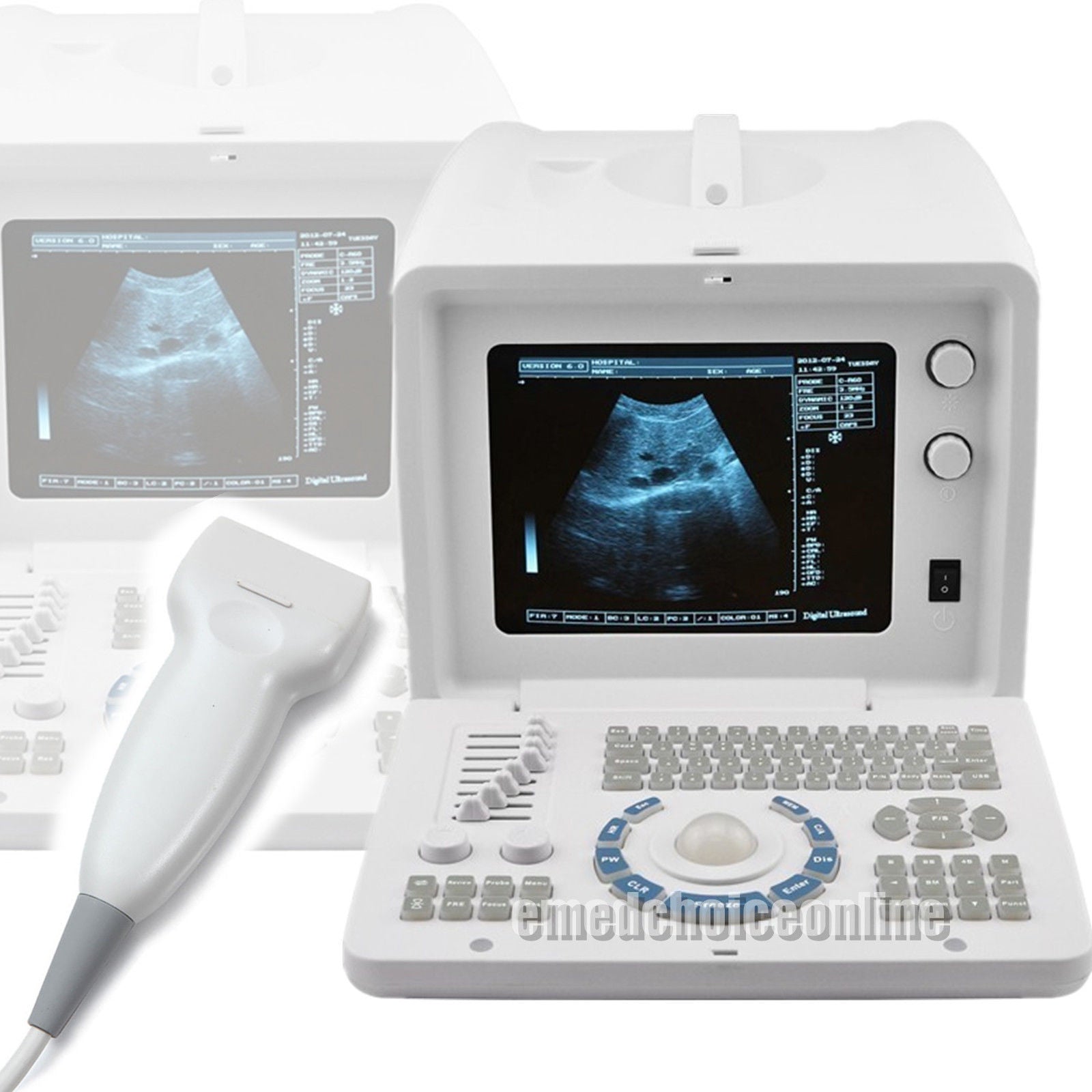 Portable Ultrasound Scanner Diagnostic 7.5 Linear Probe External 3D software MED DIAGNOSTIC ULTRASOUND MACHINES FOR SALE