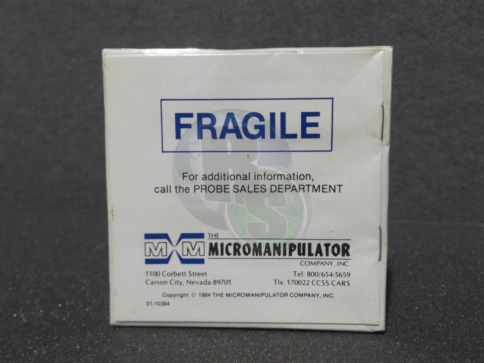 MM MicroManipulator Model 00-7000-V-PR Purple Convex Probe Tip .6 Microns DIAGNOSTIC ULTRASOUND MACHINES FOR SALE