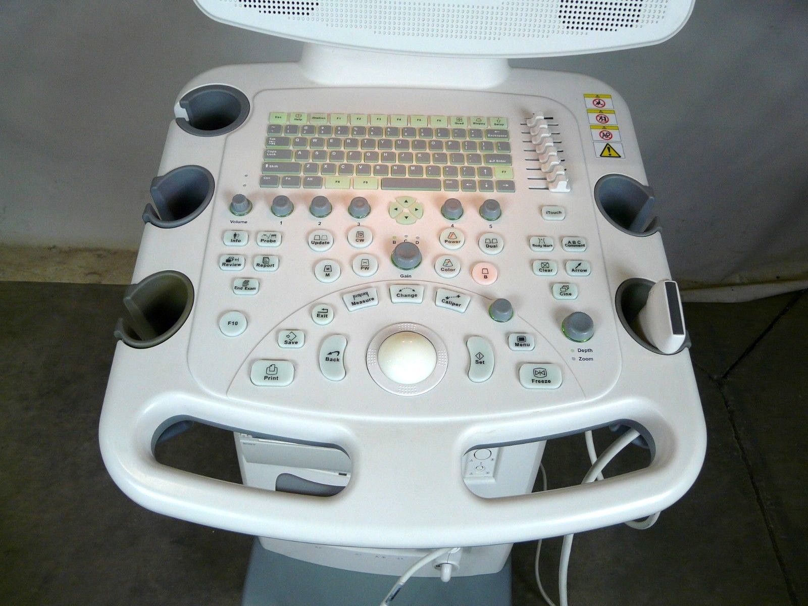 Mindray DC-3 Ultrasound Machine w/ 10L4 Transducer & Sony UP897MD Printer DIAGNOSTIC ULTRASOUND MACHINES FOR SALE