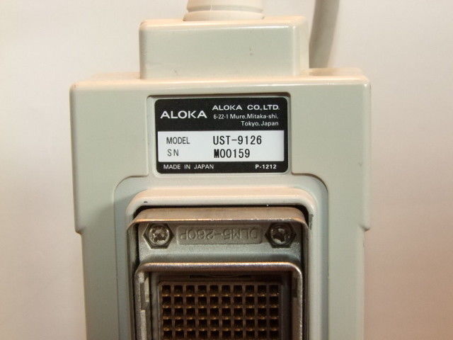 ALOKA UST-9126 Convex Probe Ultrasound Transducer SSD-5000, SSD-5500, Alpha 5 DIAGNOSTIC ULTRASOUND MACHINES FOR SALE