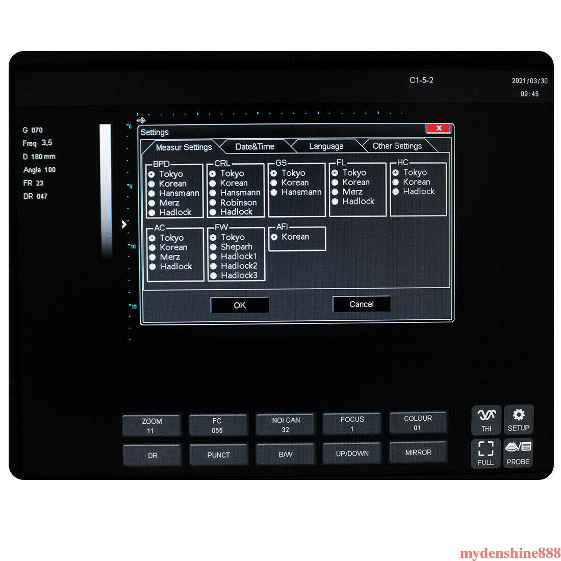 Portable 12" Full Digital Ultrasound Scanner Machine + 3.5MHz Convex Probe Human DIAGNOSTIC ULTRASOUND MACHINES FOR SALE