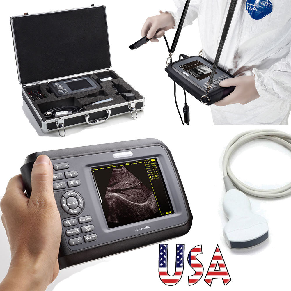 LCD TFT Portable Handheld Full Digital Ultrasound Scanner Machine + Convex Probe 190891498540 DIAGNOSTIC ULTRASOUND MACHINES FOR SALE