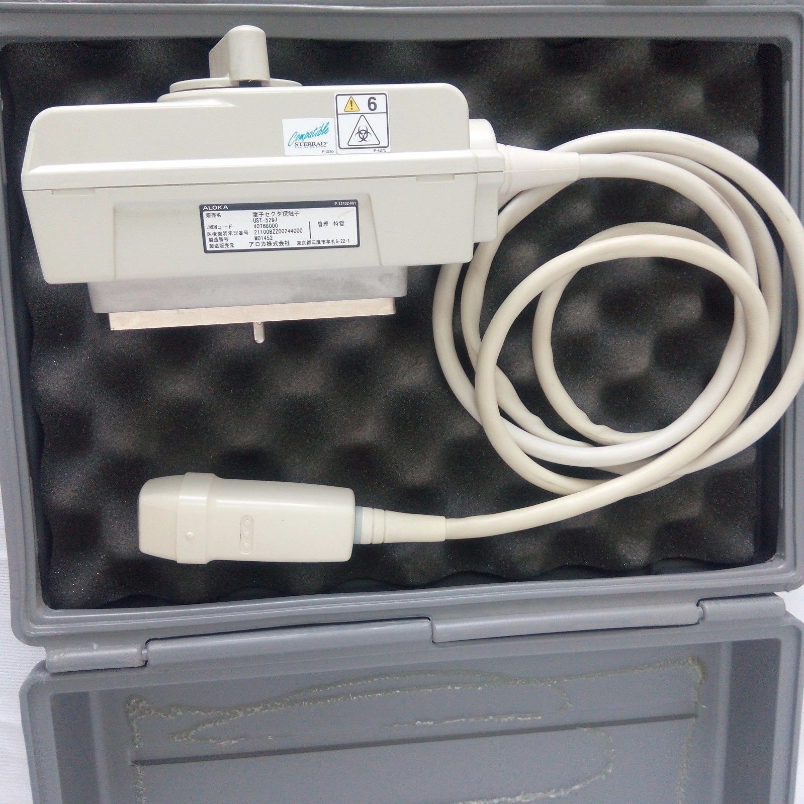 Aloka UST-5297 Ultrasound Transducer DIAGNOSTIC ULTRASOUND MACHINES FOR SALE