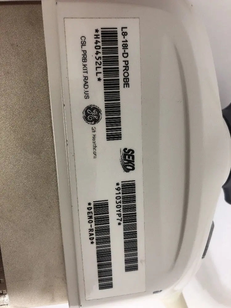 GE L8-18i-D Ultrasound Probe Transducer DOM March 2012 Demo Unit For Logiq E9 DIAGNOSTIC ULTRASOUND MACHINES FOR SALE