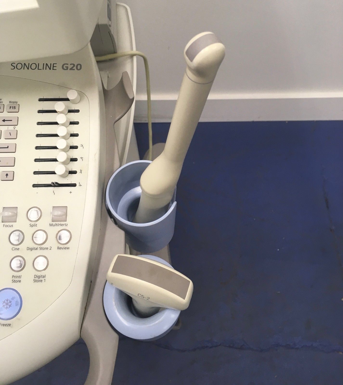 2008 Siemens Sonoline G20 Ultrasound 08648847 w/ C5-2 DIAGNOSTIC ULTRASOUND MACHINES FOR SALE