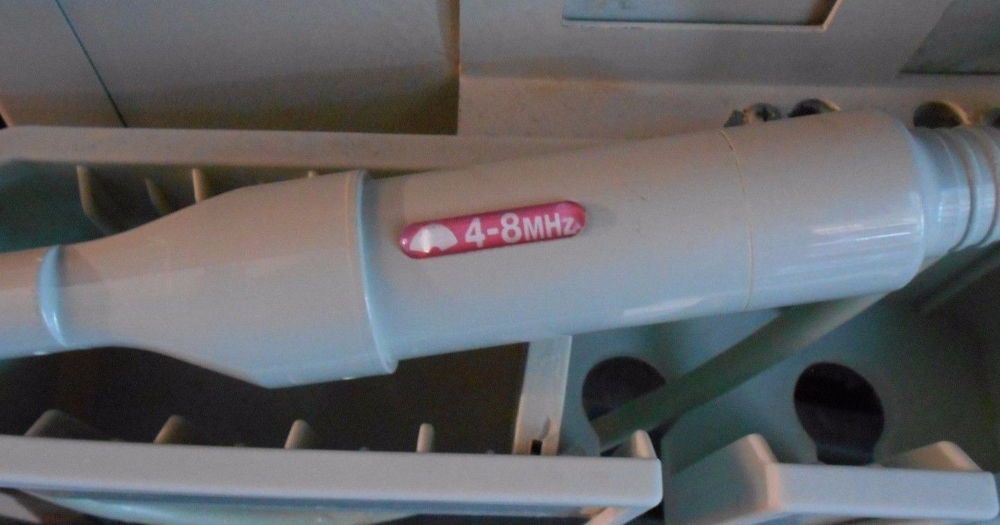 SHIMADZU SDU-350 XL Ultrasound With 2 Probes - Damaged - Turned On* DIAGNOSTIC ULTRASOUND MACHINES FOR SALE