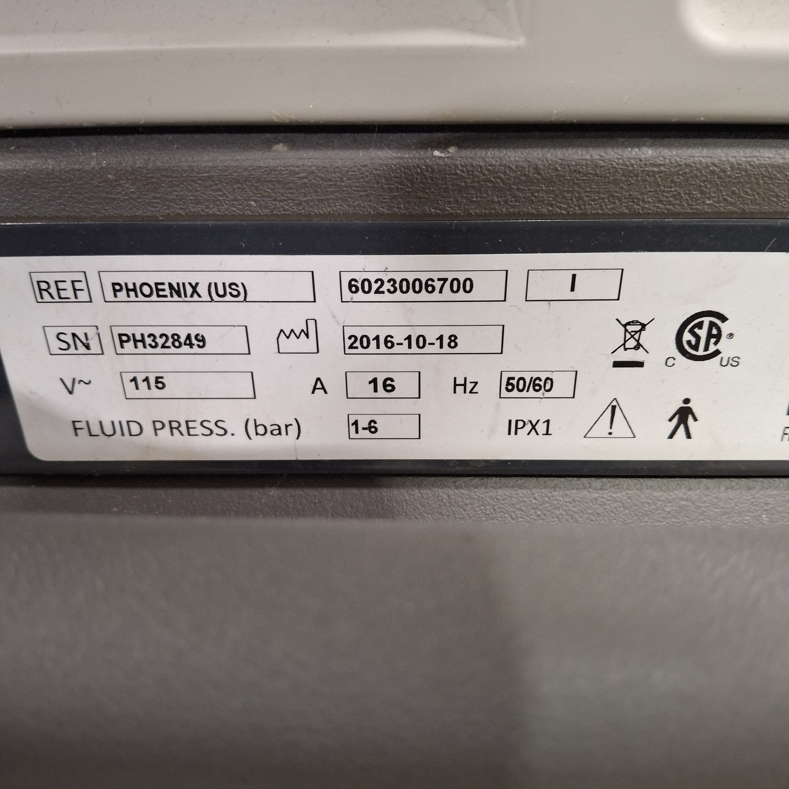 Gambro Phoenix Dialysis Machine