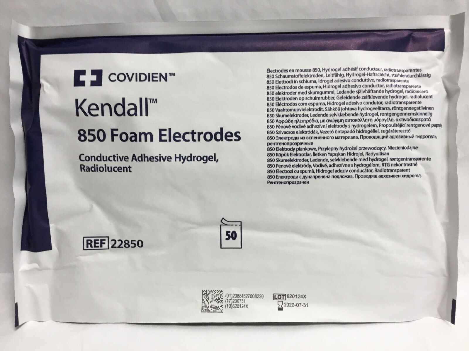 Covidien Kendall 850 Foam Electrodes, 22850, 1 Pack of 50 (29KMD) DIAGNOSTIC ULTRASOUND MACHINES FOR SALE