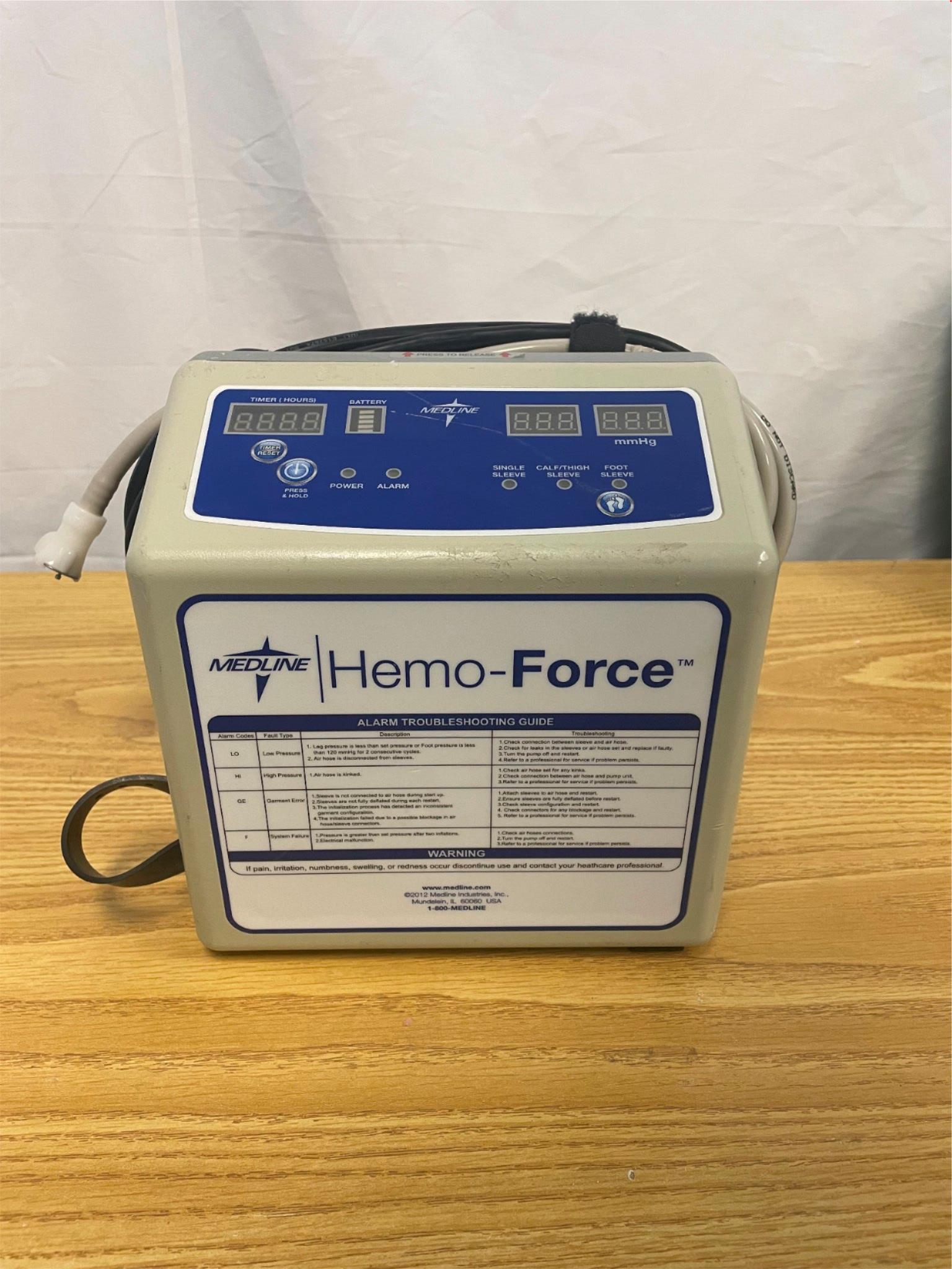 Medline Hemo Force DVT Pumps MDS600 DIAGNOSTIC ULTRASOUND MACHINES FOR SALE