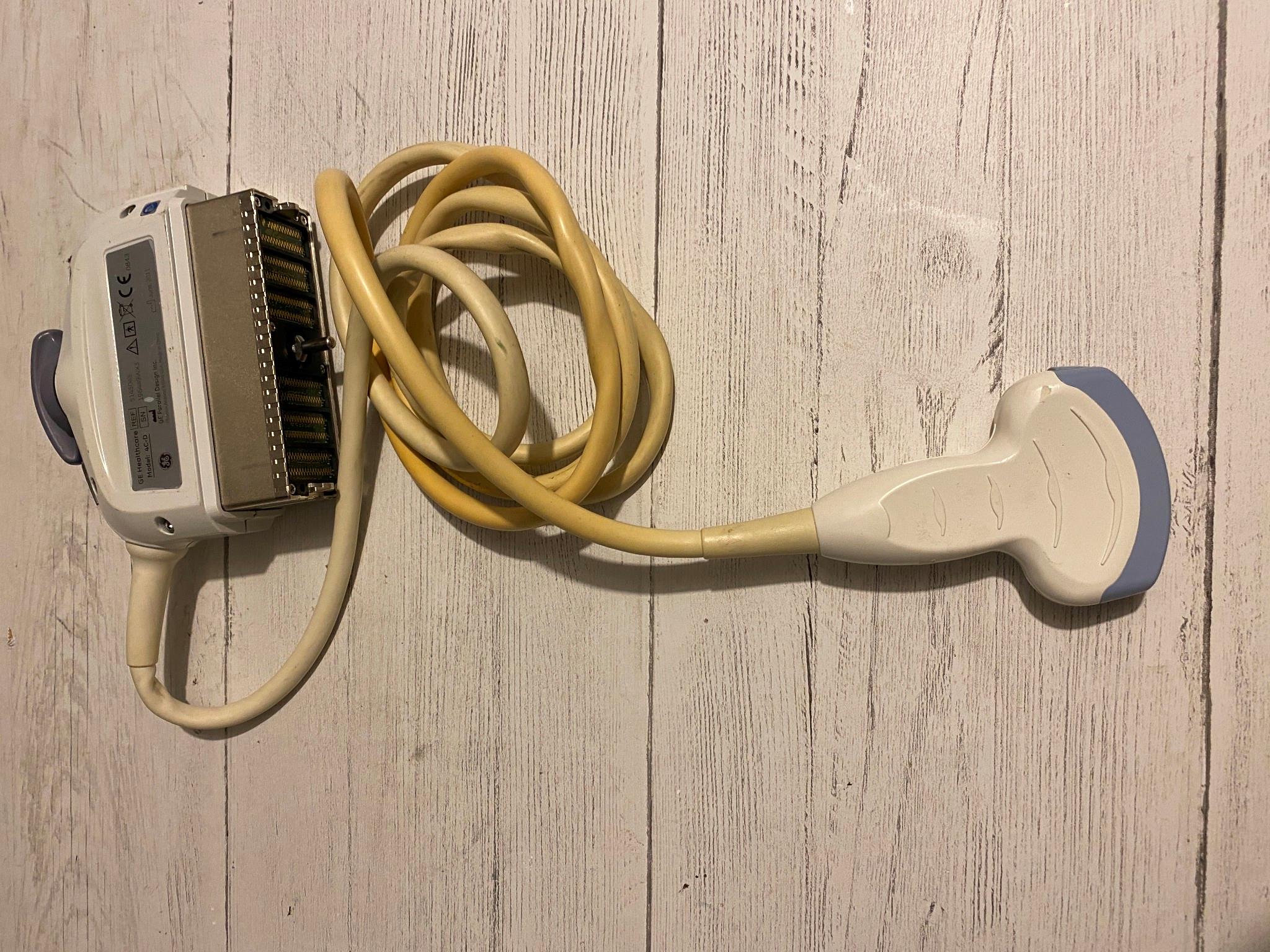 GE 4C-D Ultrasound Probe Transducer  2011 DIAGNOSTIC ULTRASOUND MACHINES FOR SALE