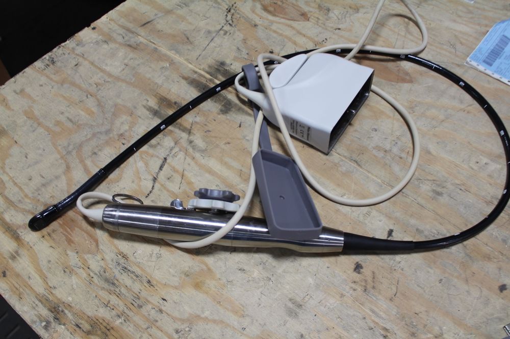 overhead shot of broken probe for parts 