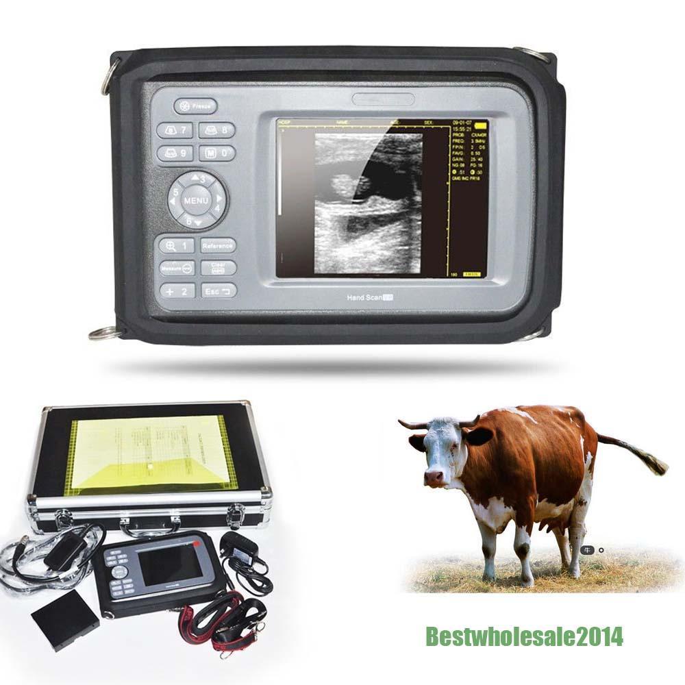 Portbale Veterinary Ultrasound Scanner Machine+ Animal Rectal Probe + Battery CE 190891370198 DIAGNOSTIC ULTRASOUND MACHINES FOR SALE