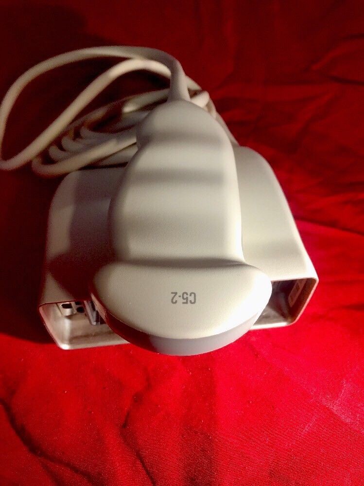 probe head on top of probe connector  top view