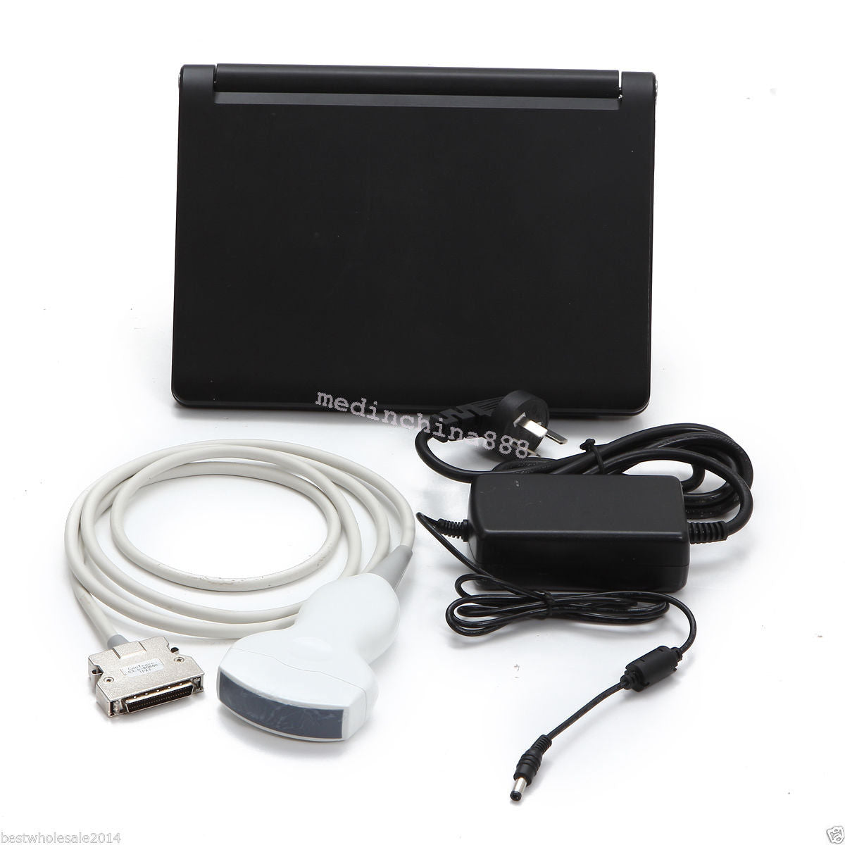 Portable LCD Digital 10.1-Inch Ultrasound Scanner + Convex+Transvaginal Probe CE DIAGNOSTIC ULTRASOUND MACHINES FOR SALE