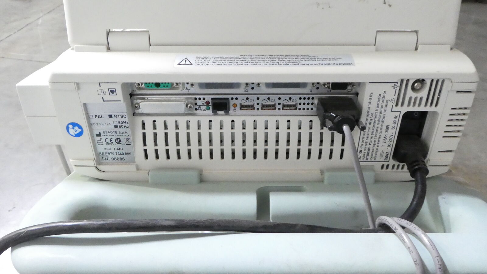 R178283 ESAOTE S.p.A. Biosound MyLab25Gold Ultrasound System - Two Probes DIAGNOSTIC ULTRASOUND MACHINES FOR SALE