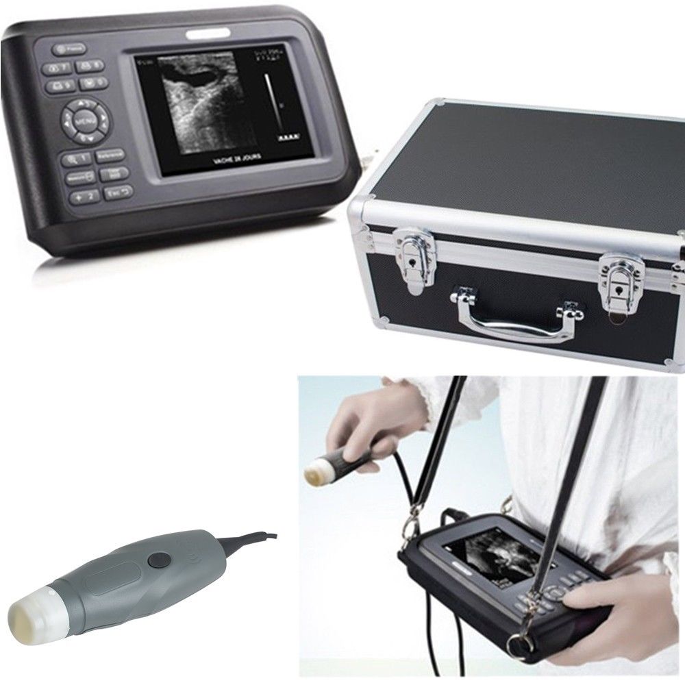 Laptop Wrist Ultrasound Scanner Machine Handheld Animal Veterinary +Convex Probe DIAGNOSTIC ULTRASOUND MACHINES FOR SALE