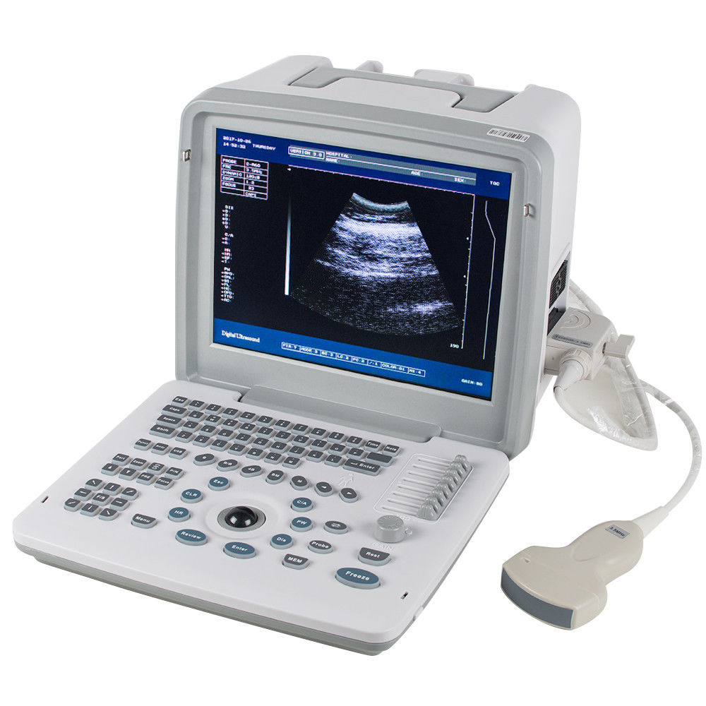 Color +3D LCD Portable Ultrasound Scanner System Machine CONVEX+Linear 2 probes 190891762528 DIAGNOSTIC ULTRASOUND MACHINES FOR SALE