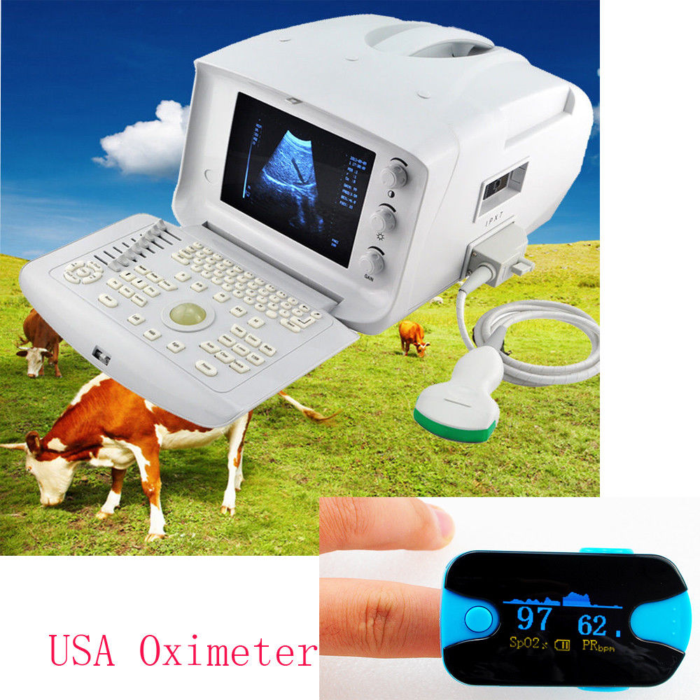 Set Veterinary Animals VET Ultrasound Machine Scanner Convex Probe+3D +Oximeter 190891055491 DIAGNOSTIC ULTRASOUND MACHINES FOR SALE