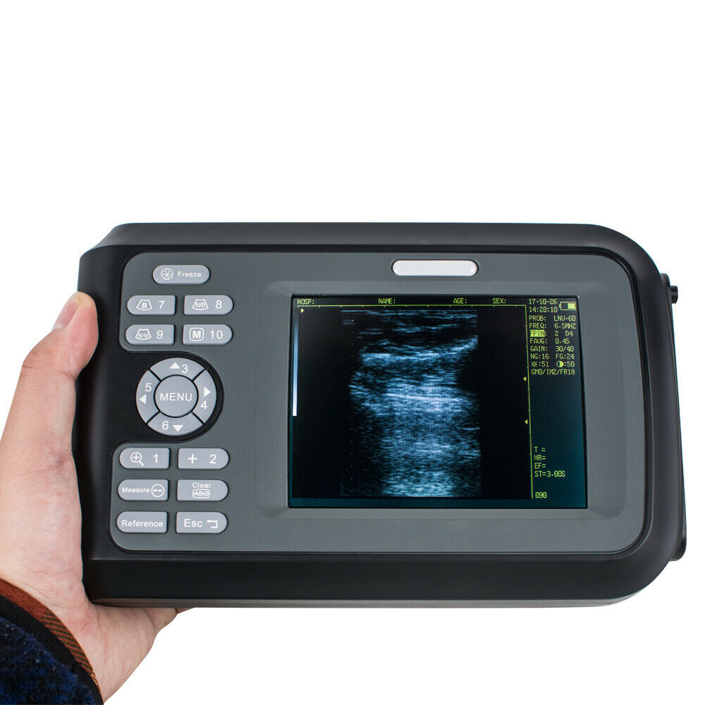 Portable Handheld Veterinary Animal Pregnancy Ultrasound Scanner Machine +Probe DIAGNOSTIC ULTRASOUND MACHINES FOR SALE