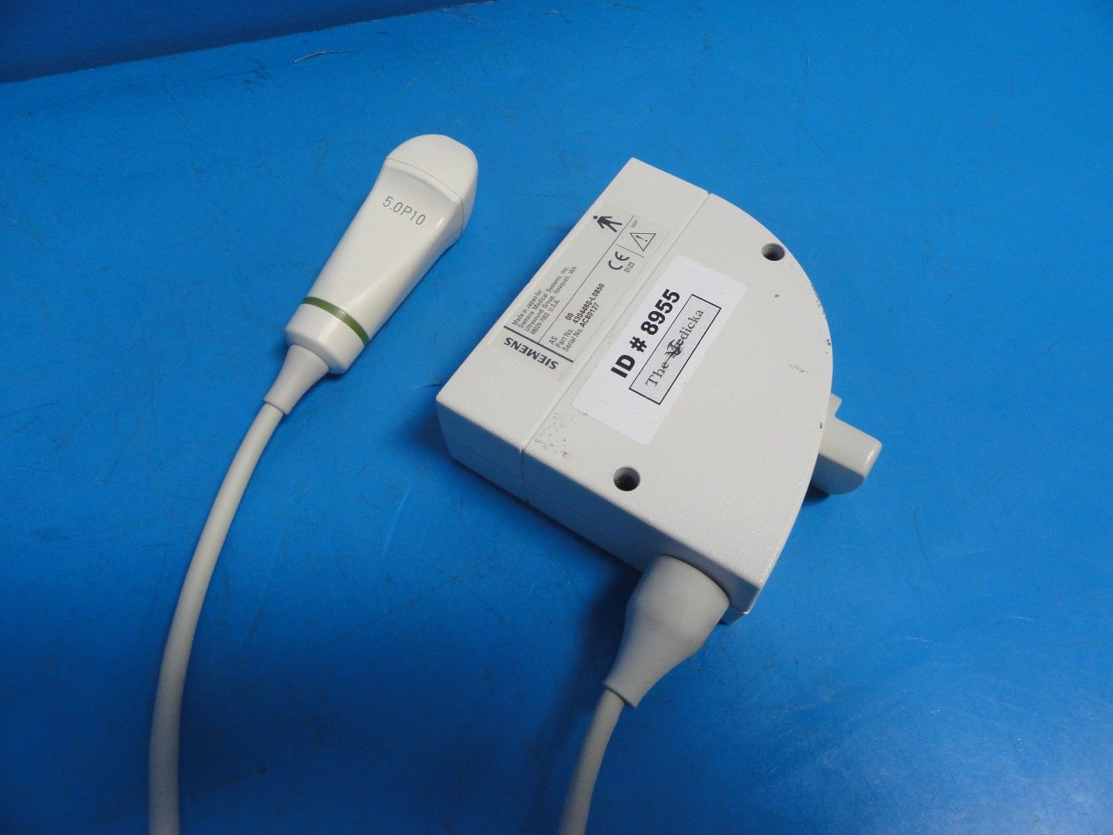 Siemens 5.0P10 Phased Array  Probe for Sonoline Omnia, Versa Plus,CV70 (8955 ) DIAGNOSTIC ULTRASOUND MACHINES FOR SALE