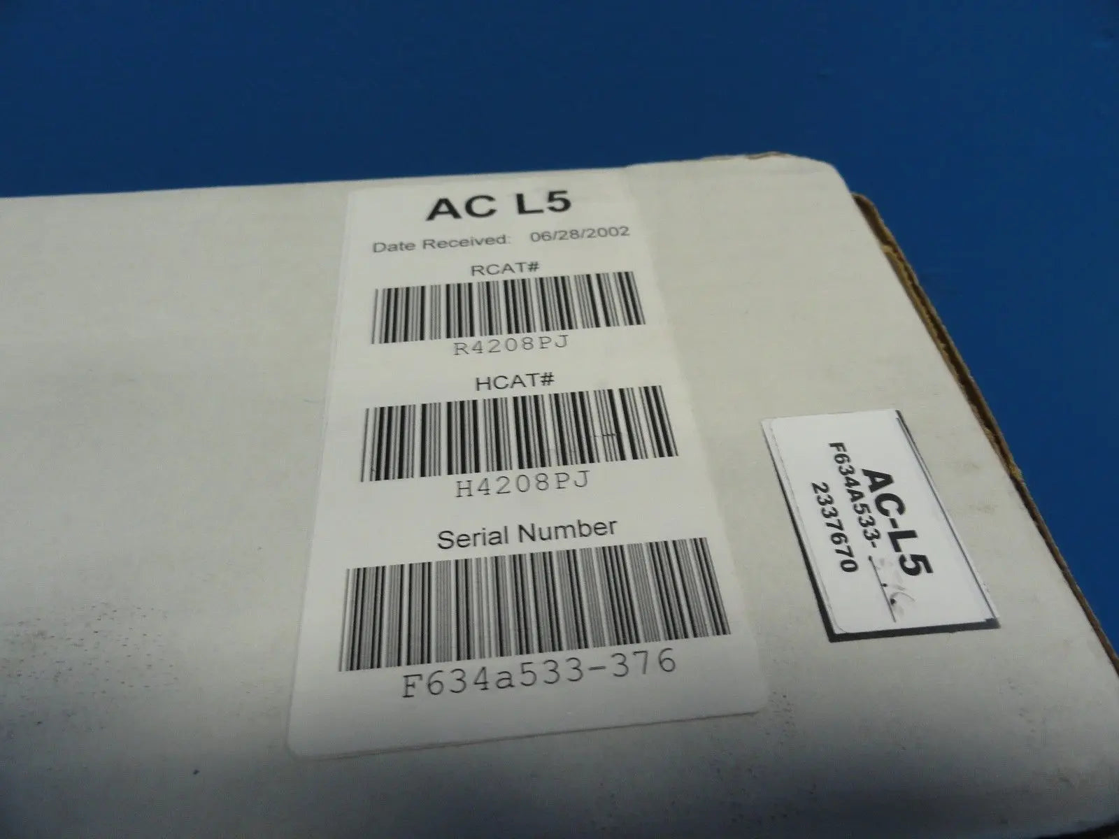 2002 GE Medical AC-L5 Ref No. 2337670 Linear Array Ultrasound Transducer (10013) DIAGNOSTIC ULTRASOUND MACHINES FOR SALE