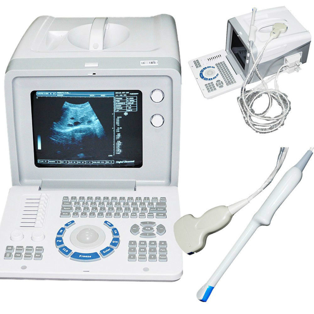 Image 3D Digital Portable Ultrasound Scanner Machine Convex +Transvaginal Probe 190891982193 DIAGNOSTIC ULTRASOUND MACHINES FOR SALE